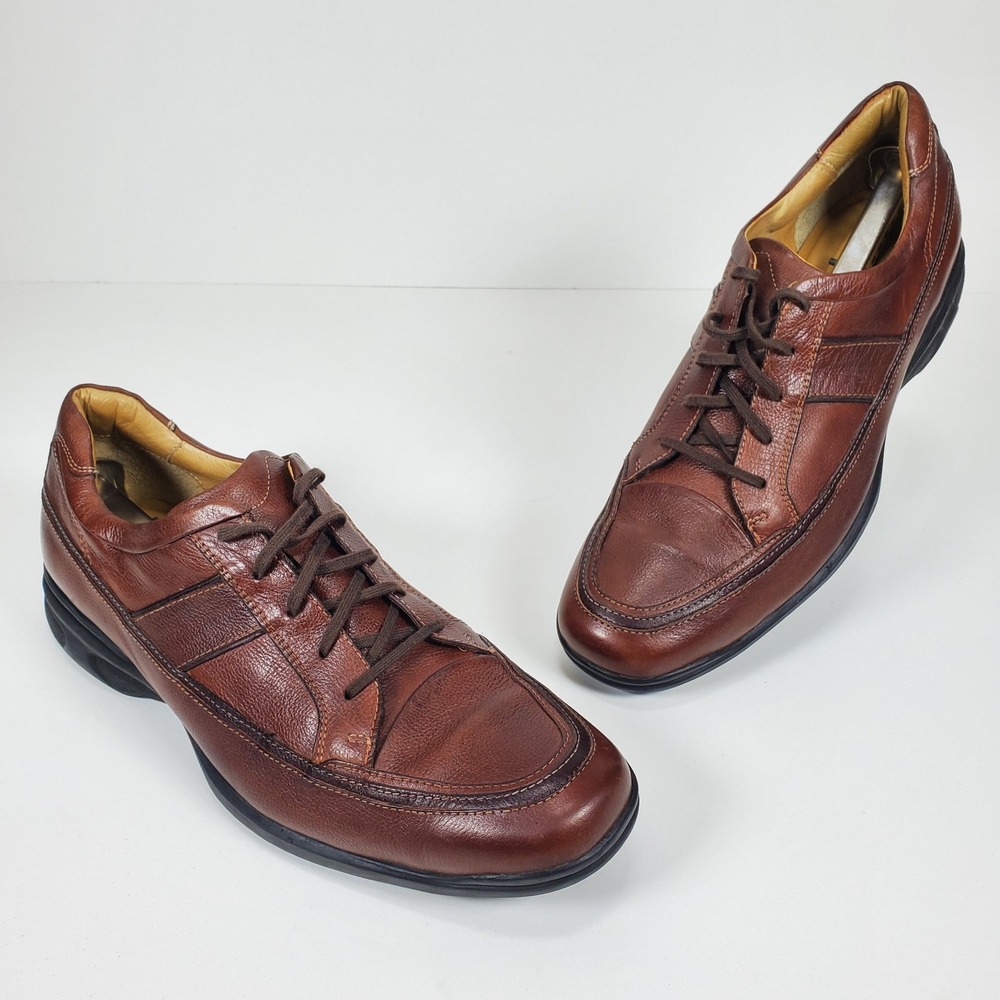 Johnston Murphy Mens‎ Size 11 Sheepskin Lace Up Casual Comfort Sneakers Shoes